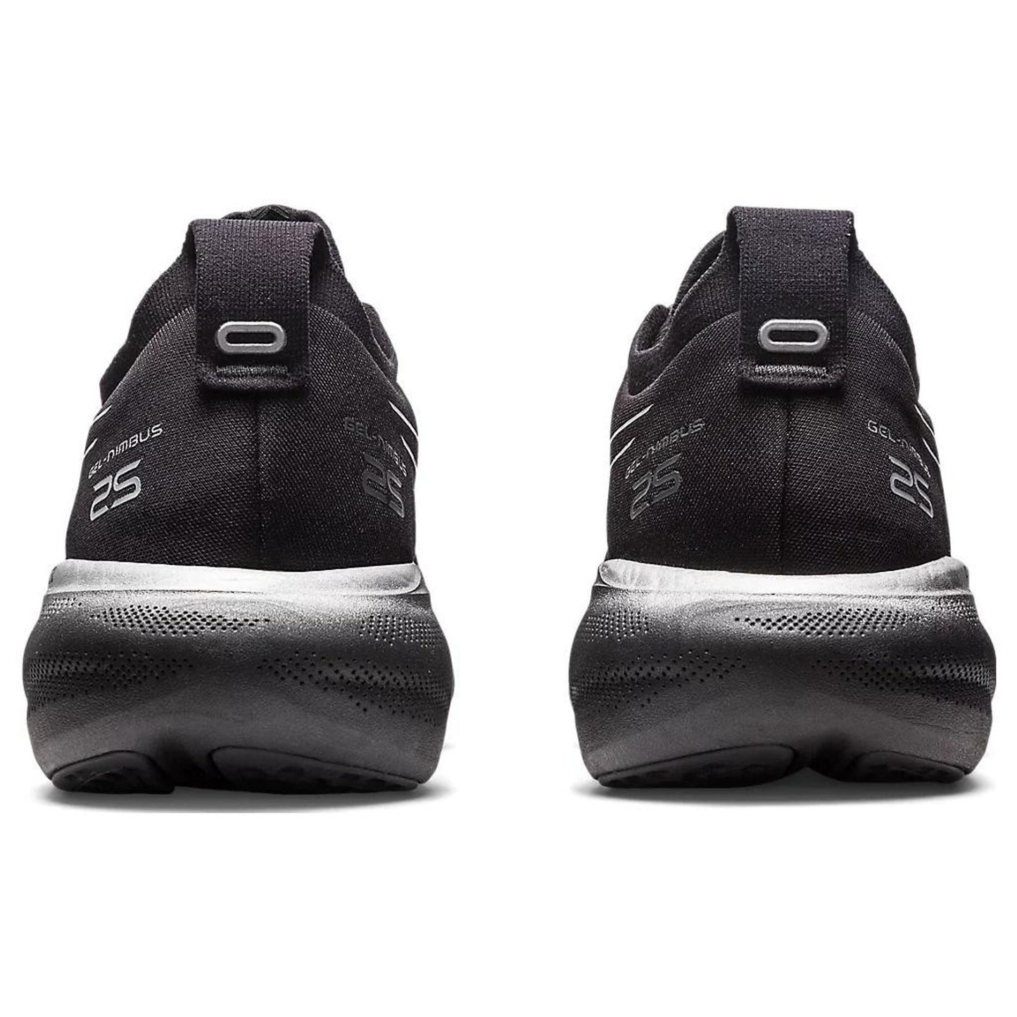 Asics GEL-Nimbus 25 platinum Women's 9.5M Running shoes lowtop Black pure silver