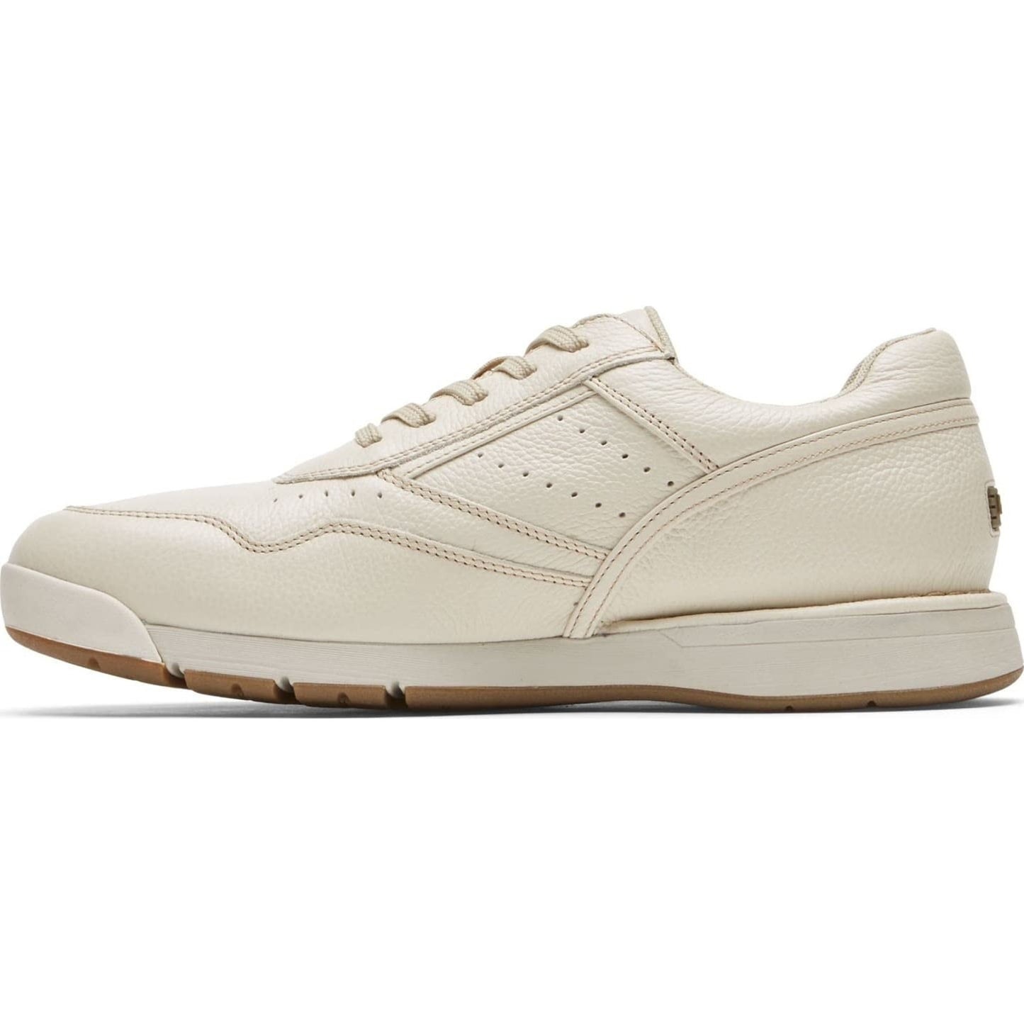 Men's Sneakers Shoes Rockport ProWalker M7100 Plus Off-White Leather 10.5 M