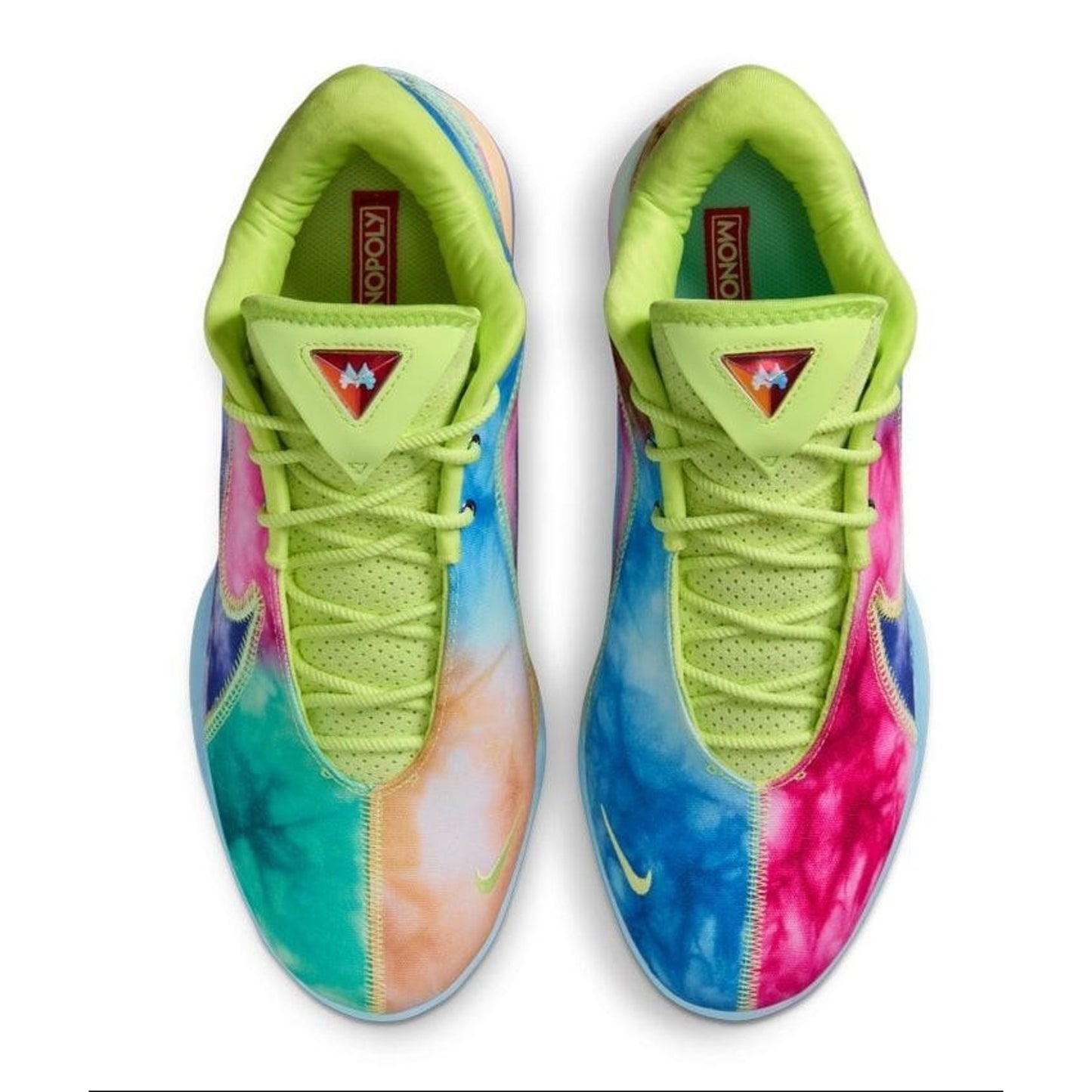 MENS NIKE LEBRON XXII WTM 'WHAT THE MONOPOLY TIE-DYE' HV8080-300 Size 8.5 M
