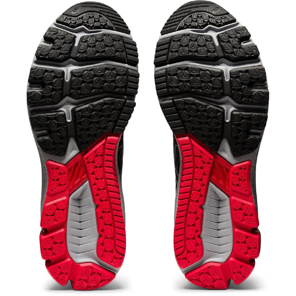ASICS GT-1000 9 Men's Running Shoes Carrier Grey/Black/RED Size 12