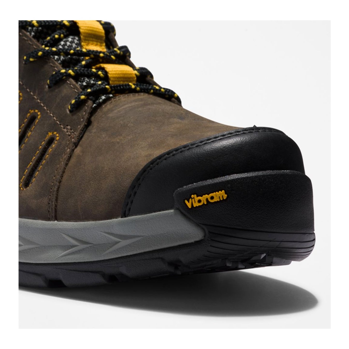 Men's Timberland PRO Trailwind Waterproof Composite Toe Boot Brown/Yellow SZ 9