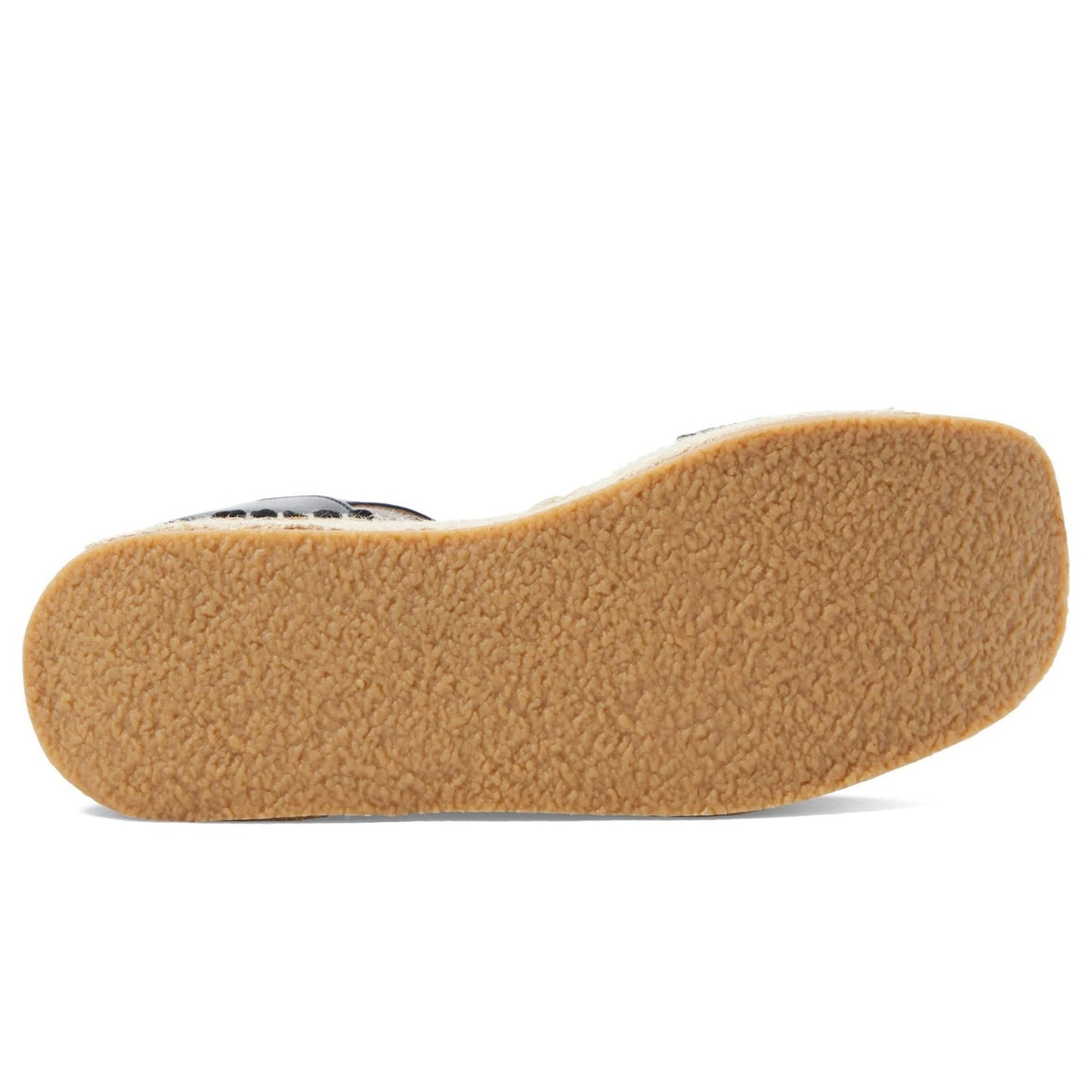 Bernardo Mallorca Espadrille Platform Sandal Black Nappa Mestico 8.5 M