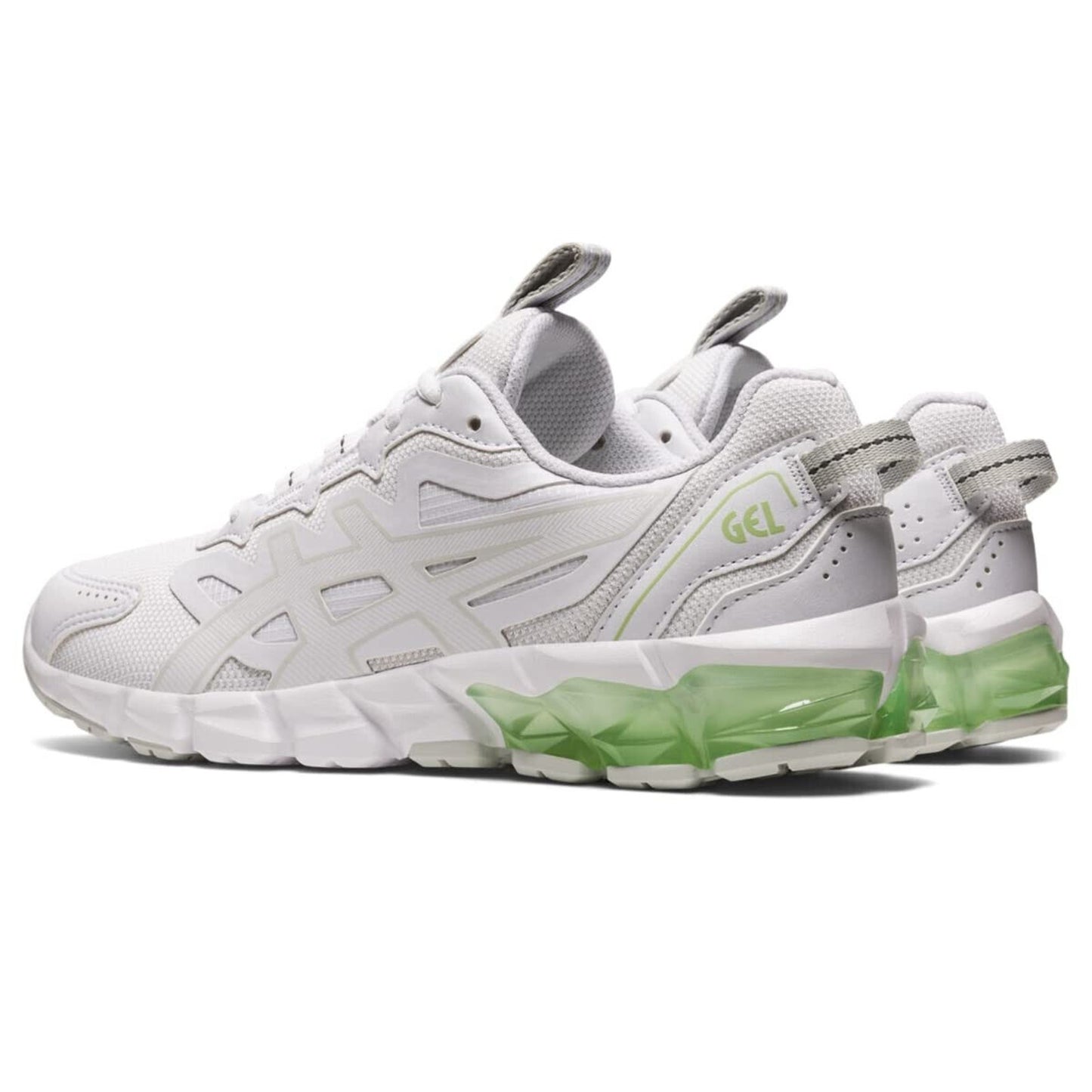 ASICS GEL QUANTUM 90 Womens Running shoes White/Glacier Grey Size 7.5 B