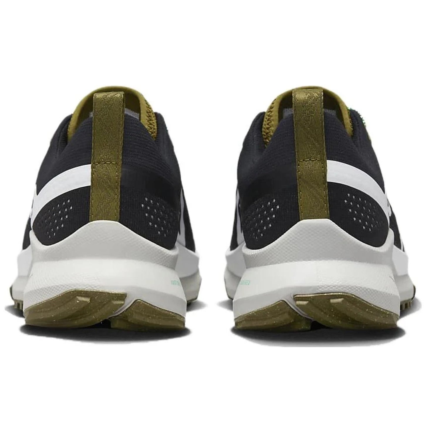 Nike React Pegasus Trail 4 Men Shoes Black/White-Olive Size 10 Men/11.5 Womens
