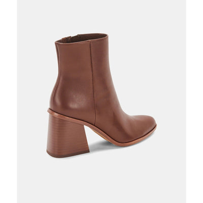 Dolce Vita Terrie Chocolate Leather Women's Boot 8 M Dolce Vita