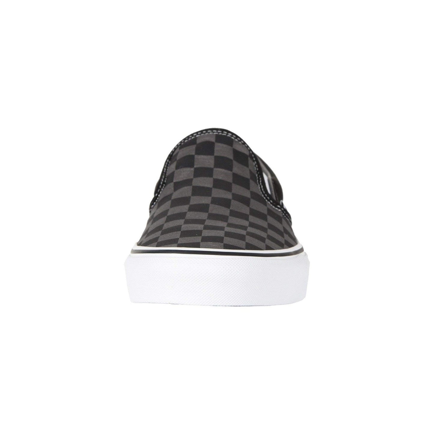 VANS CLASSIC SLIP ON Checkerboard Shoes Sneaker Black/ Gray Men 8.5 / Women 10