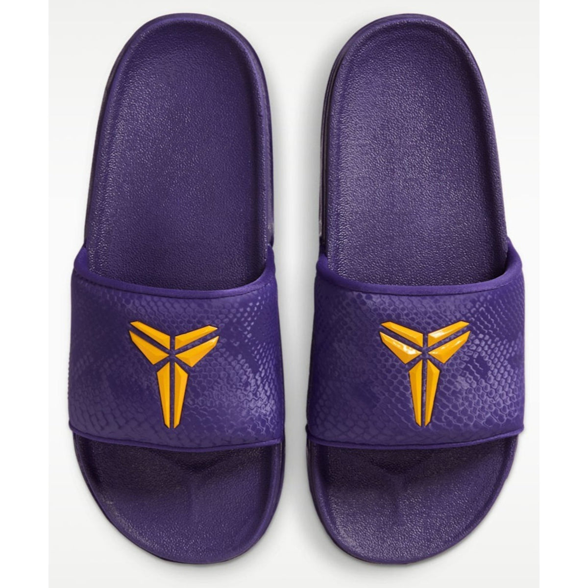 Nike Kobe Offcourt Slides Court Purple University Gold Men 9 Women 10 IF2870-500
