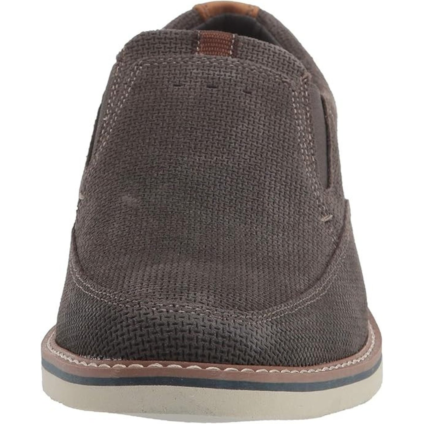 Nunn Bush Men's Barklay Moc Toe Slip-on Loafer with Comfort Gel 12 Wide