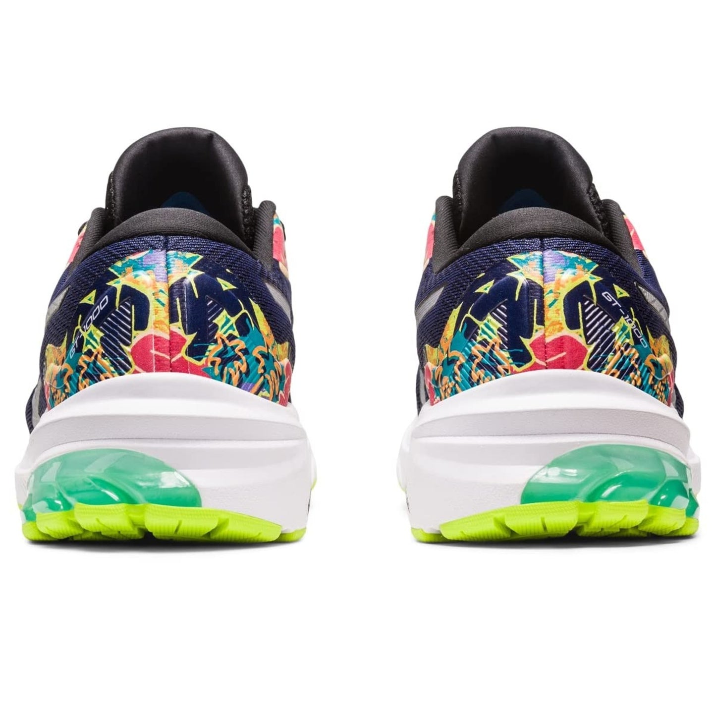 ASICS Women's GT-1000 11 Lite-show Running Shoes, Lime Zest/Lite-Show 9 D - Wide