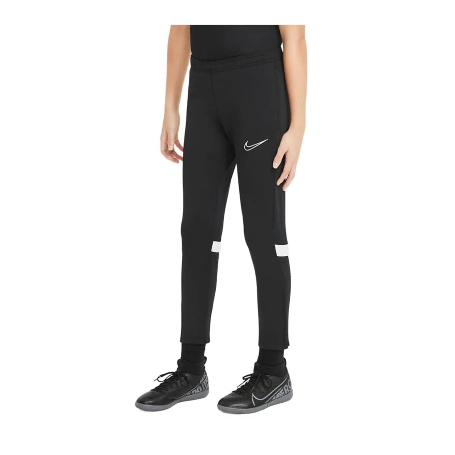Nike Dri-FIT Academy Big Kids' Soccer Pants Zippered Pocket Black Large