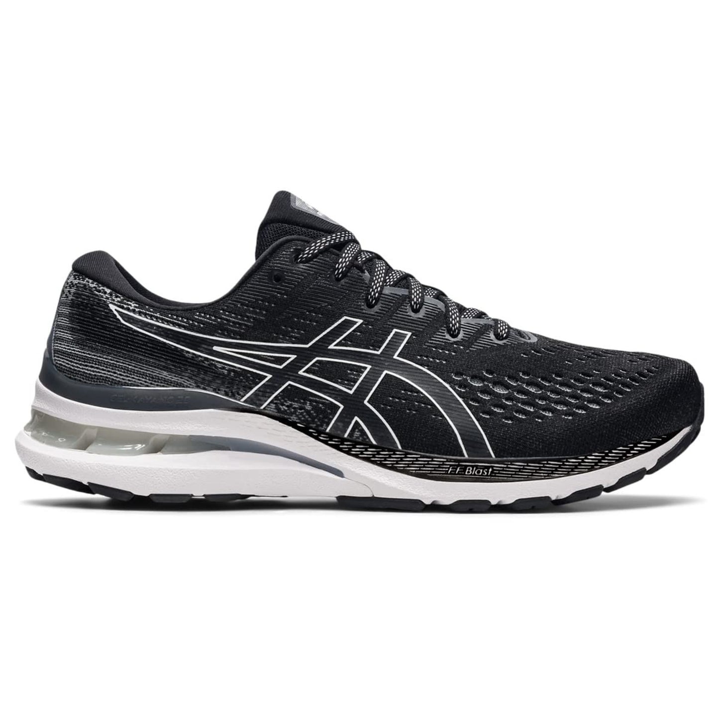 Asics Men's Gel Kayano 28 Running Shoes Black/White 12.5 M