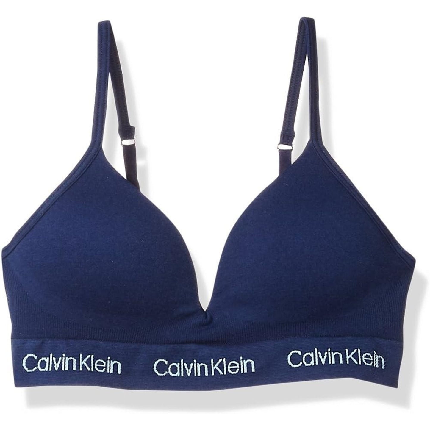 Calvin Klein Kids Girls' Seamless Hybrid Bra, Symphony, Large 10/12