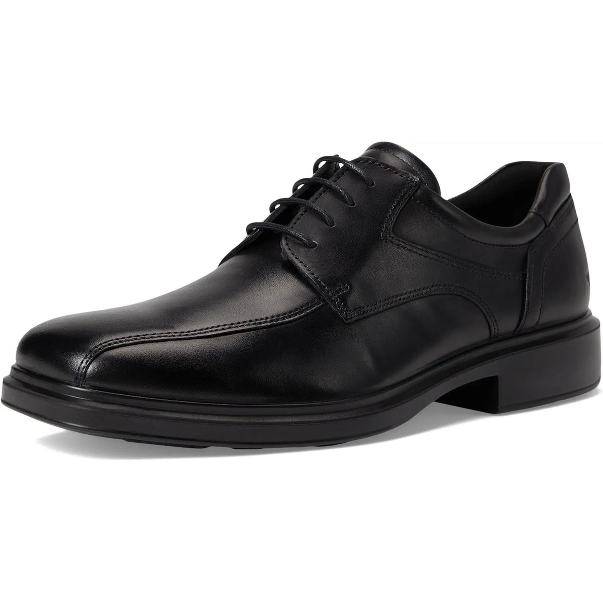 Ecco Helsinki 2.0 Men's Shoes Bike Toe Tie Oxfords Black Leather Size 11-11.5 M