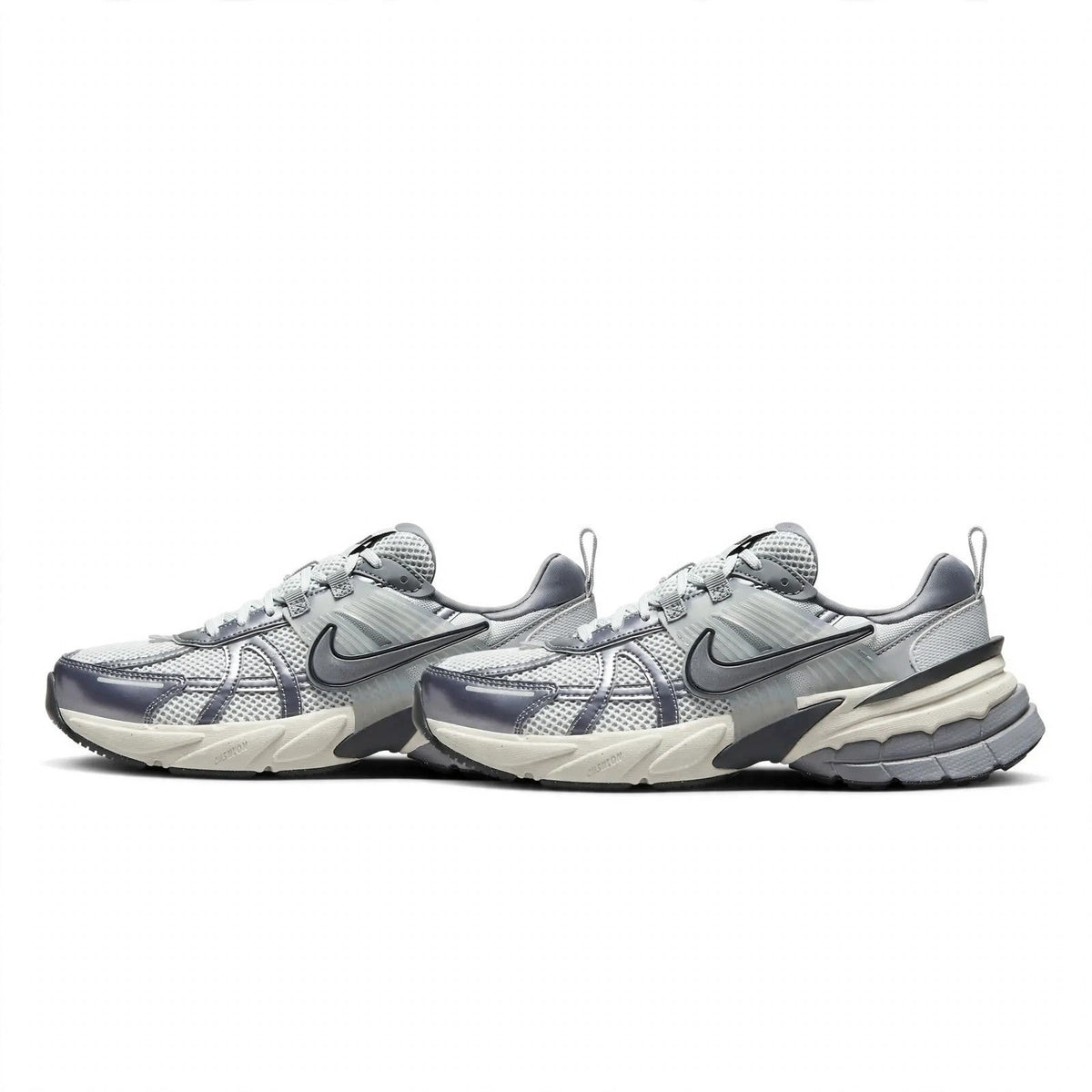 Nike V2K Run Pure Platinum Grey Running Shoes Women's Size 10/ Men 8. 5 New