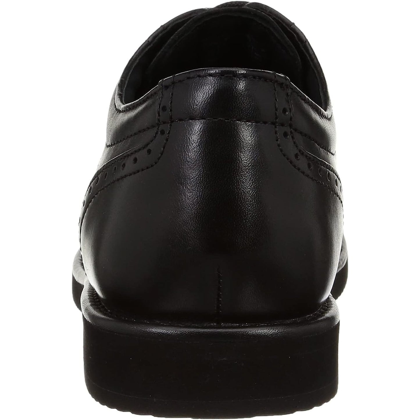 Rockport DresSports Oxford Plain Toe Black Leather Mens Dress Shoes 9.5 M