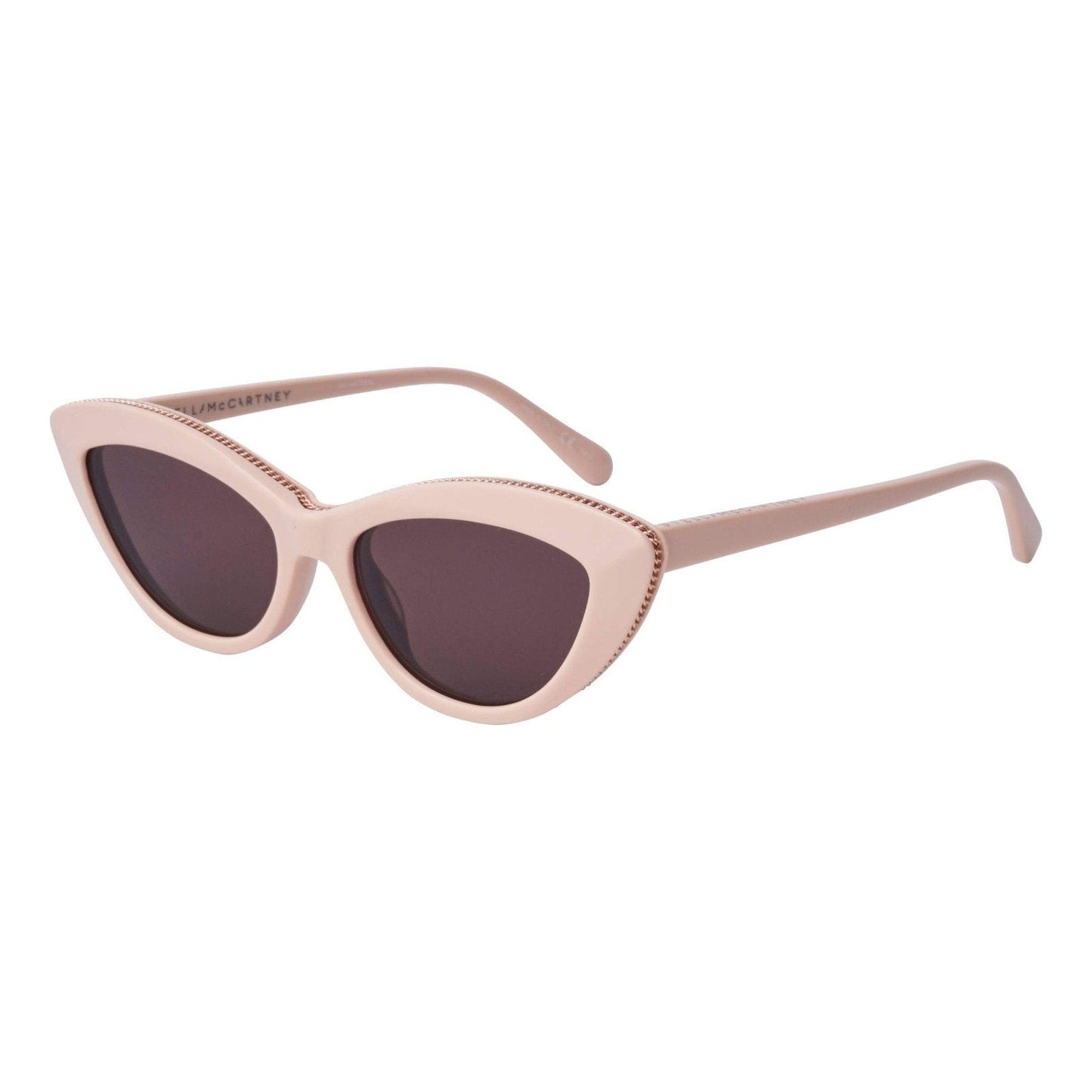 Stella McCartney Women's Chain Trimmed Cat Eye Sunglasses SC0187S Stella McCartney