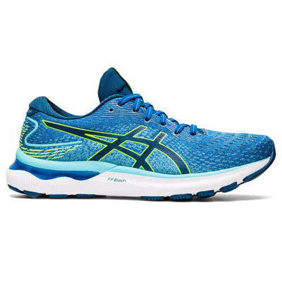 ASICS GEL-Nimbus 24 Men's Running Shoes Lake Drive/Hazard Green Size 12 US