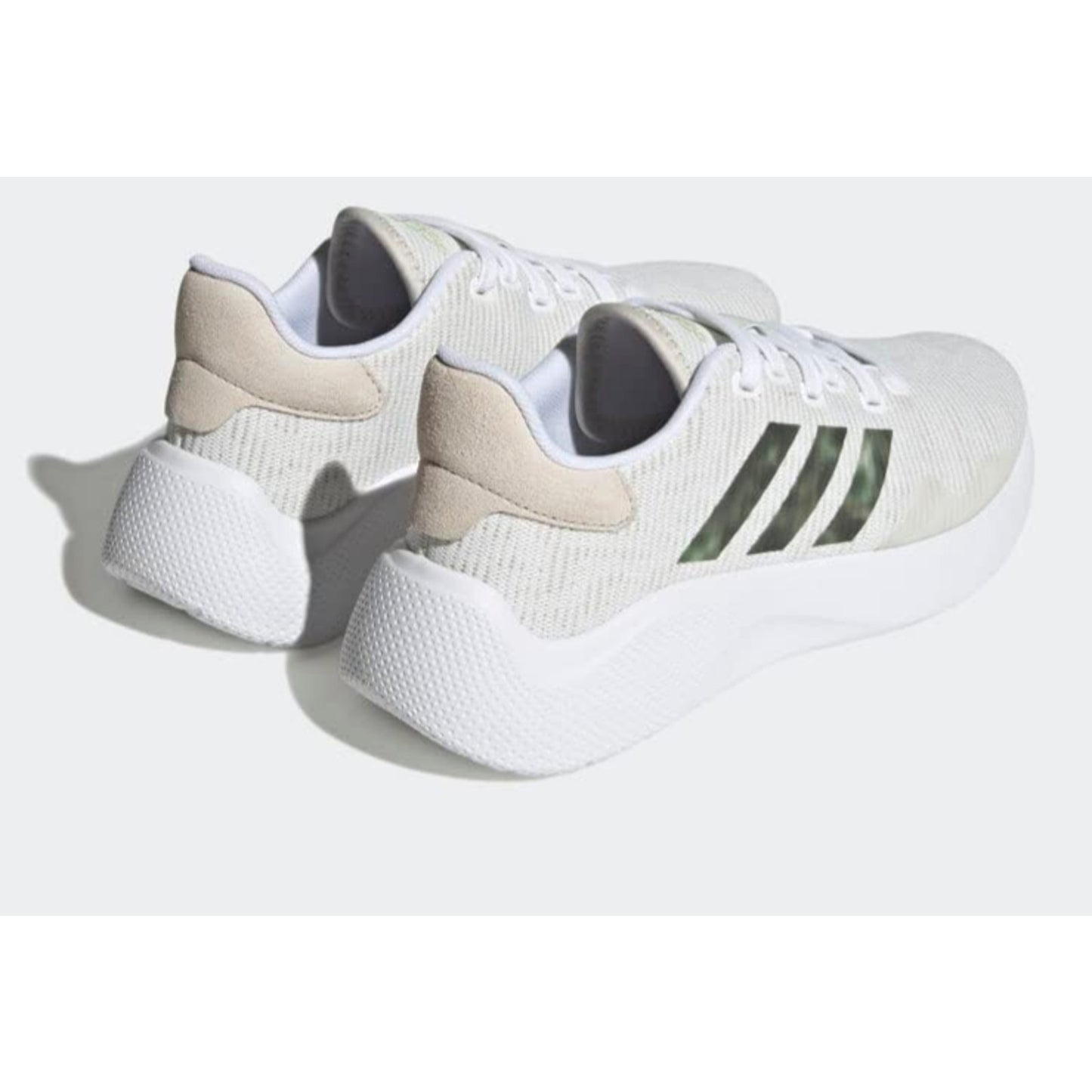 Adidas Puremotion 2.0 Womens Running Shoes White Linen Green Size 10