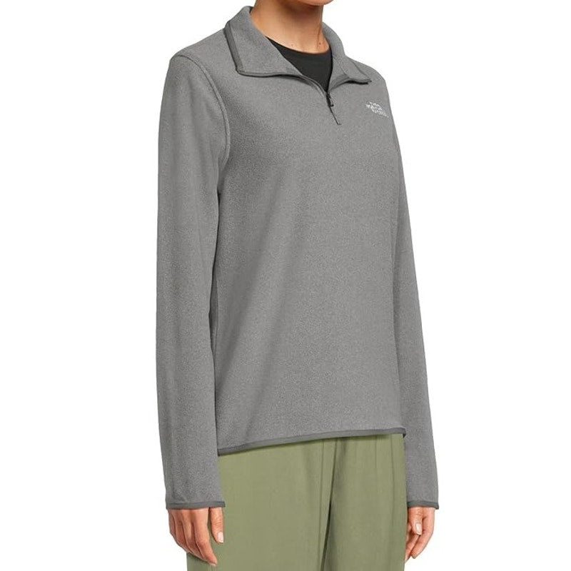 THE NORTH FACE Women's Anchor 1/4 Zip, TNF Medium Grey Heather, X-Large