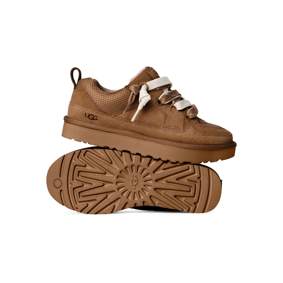 UGG Australia Lo Lowmel Women's Shoes Sneakers Chestnut Size 9 M
