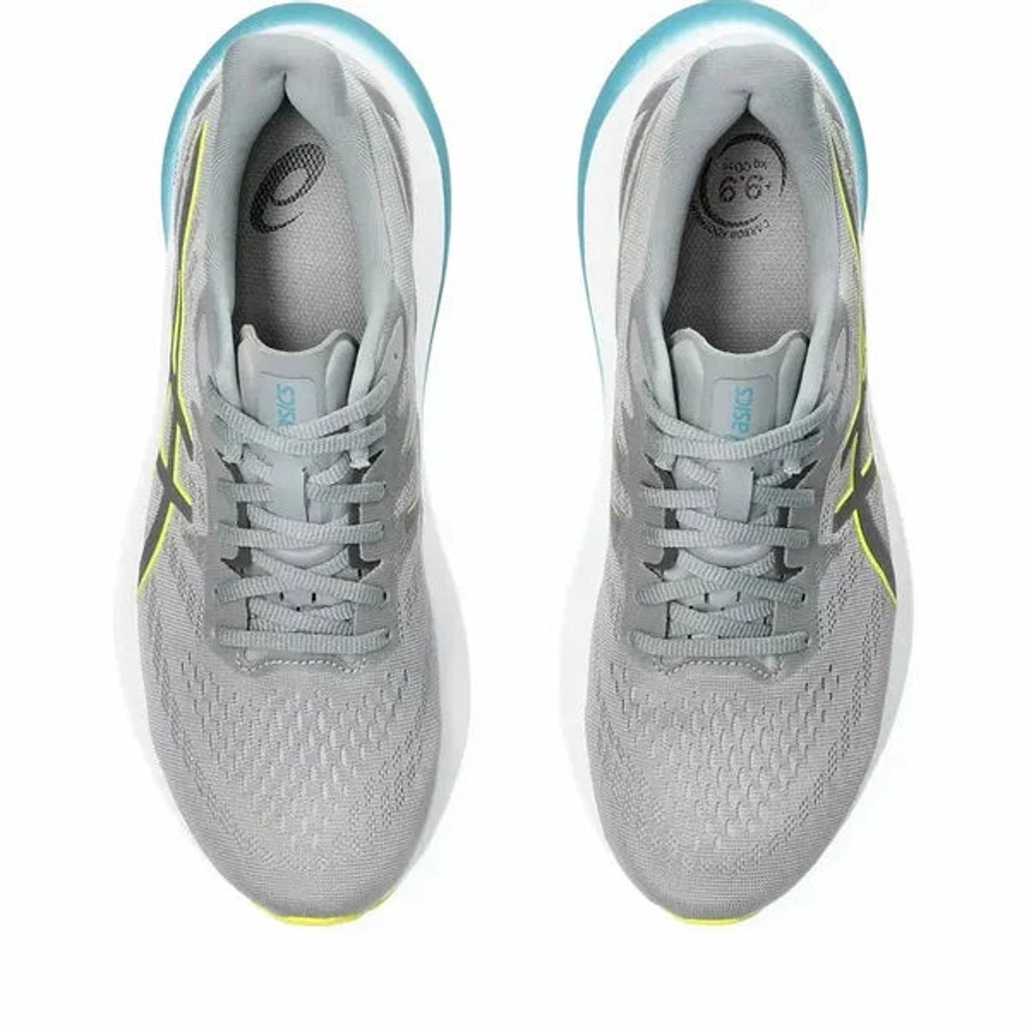 ASICS Men's GT-2000 12 Running Shoes, 10.5, Sheet Rock/Bright Yellow