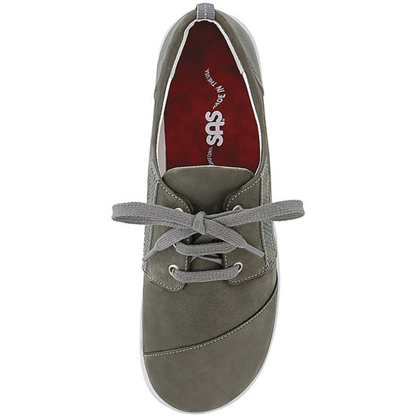 SAS MARNIE GRIS Women's Lace Up Sneaker Gray US Size 9.5 M