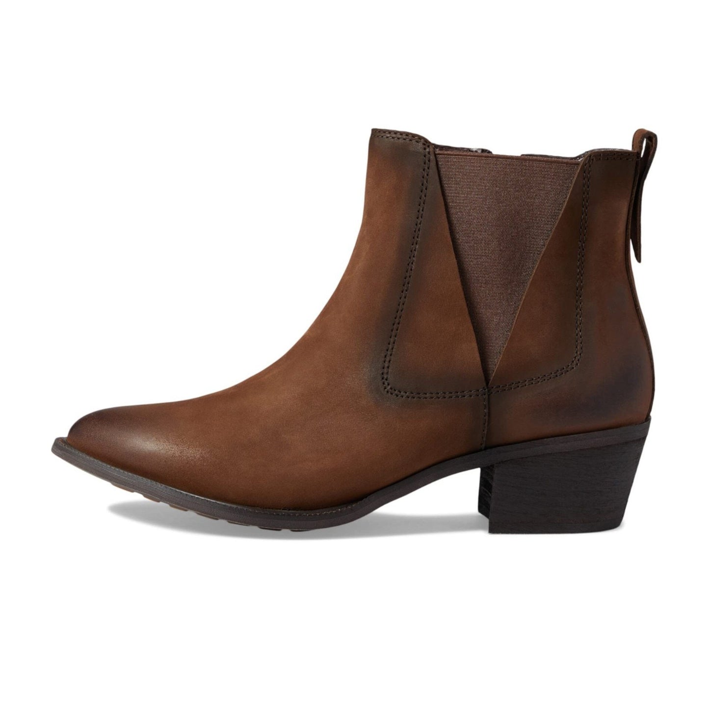 David Tate Arleta Boot Womens Ankle Brown Nubuck Boot 8.5 M