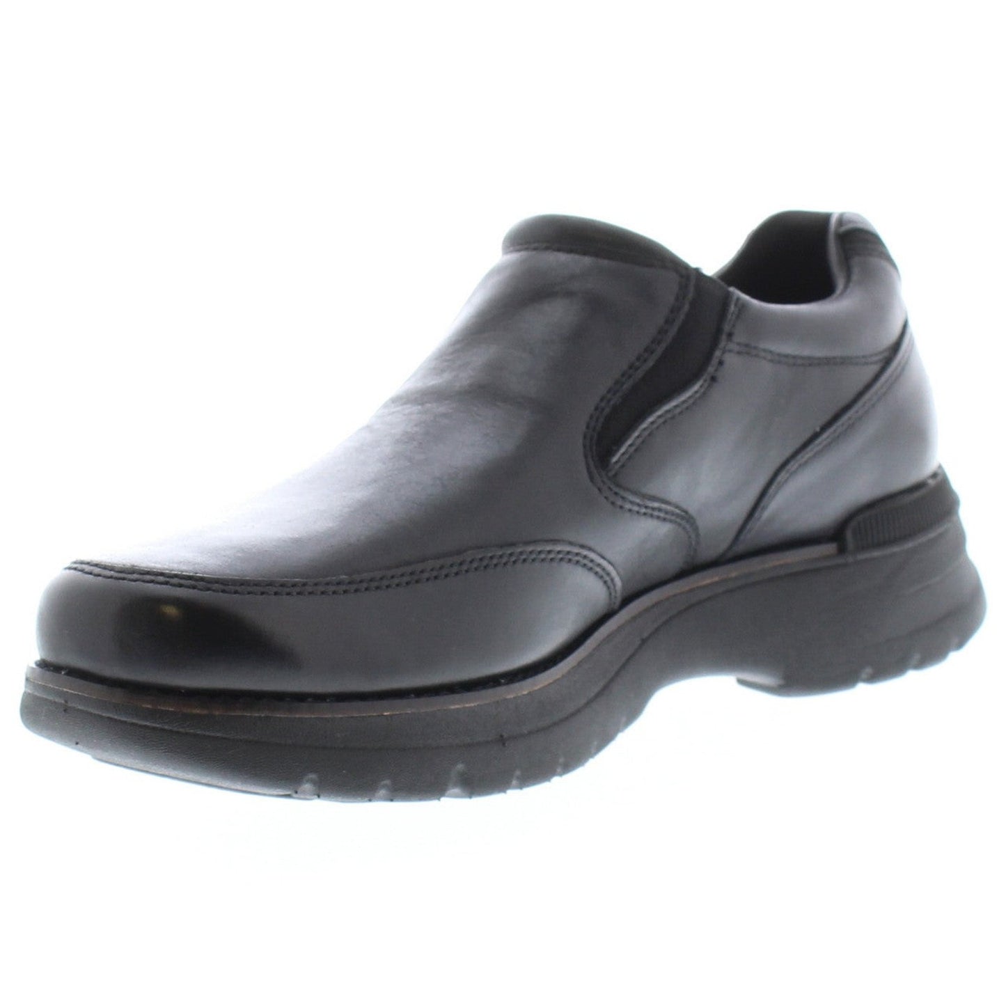 Rockport Prowalker Next Slip-On Men's Shoes Black Leather 13 M