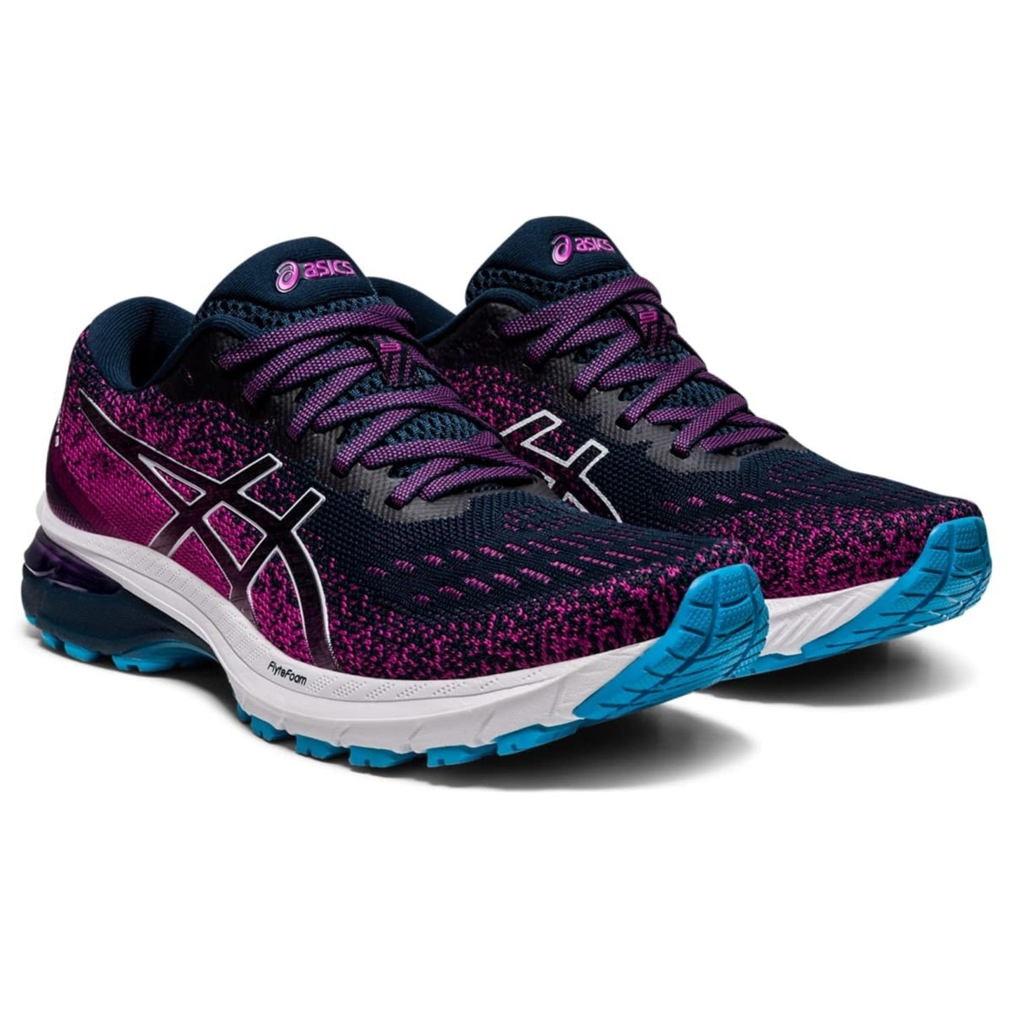 ASICS GT 2000 9 Knit Women 's Running shoes French Blue/White Size 11 M