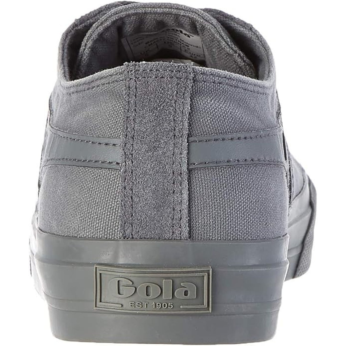 Gola Quota II Grey Canvas &Suede Retro Style Men's Trainers Sneakers Sz 9