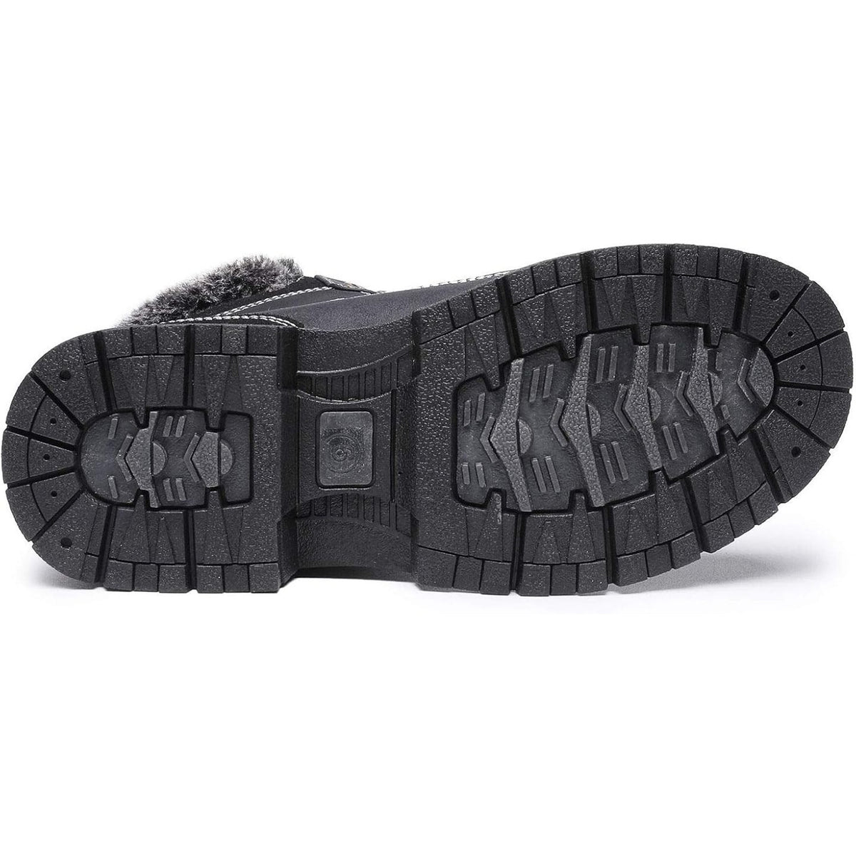 Cestfini Women's Ankle Hiking Winter Snow Boots Black Size 10.5