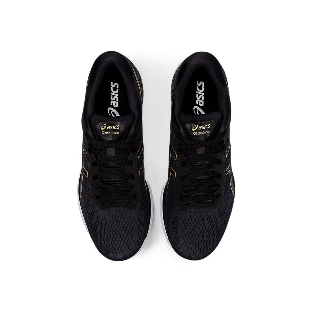 Asics GlideRide Men's running shoes Black/Pure Gold size 13 M