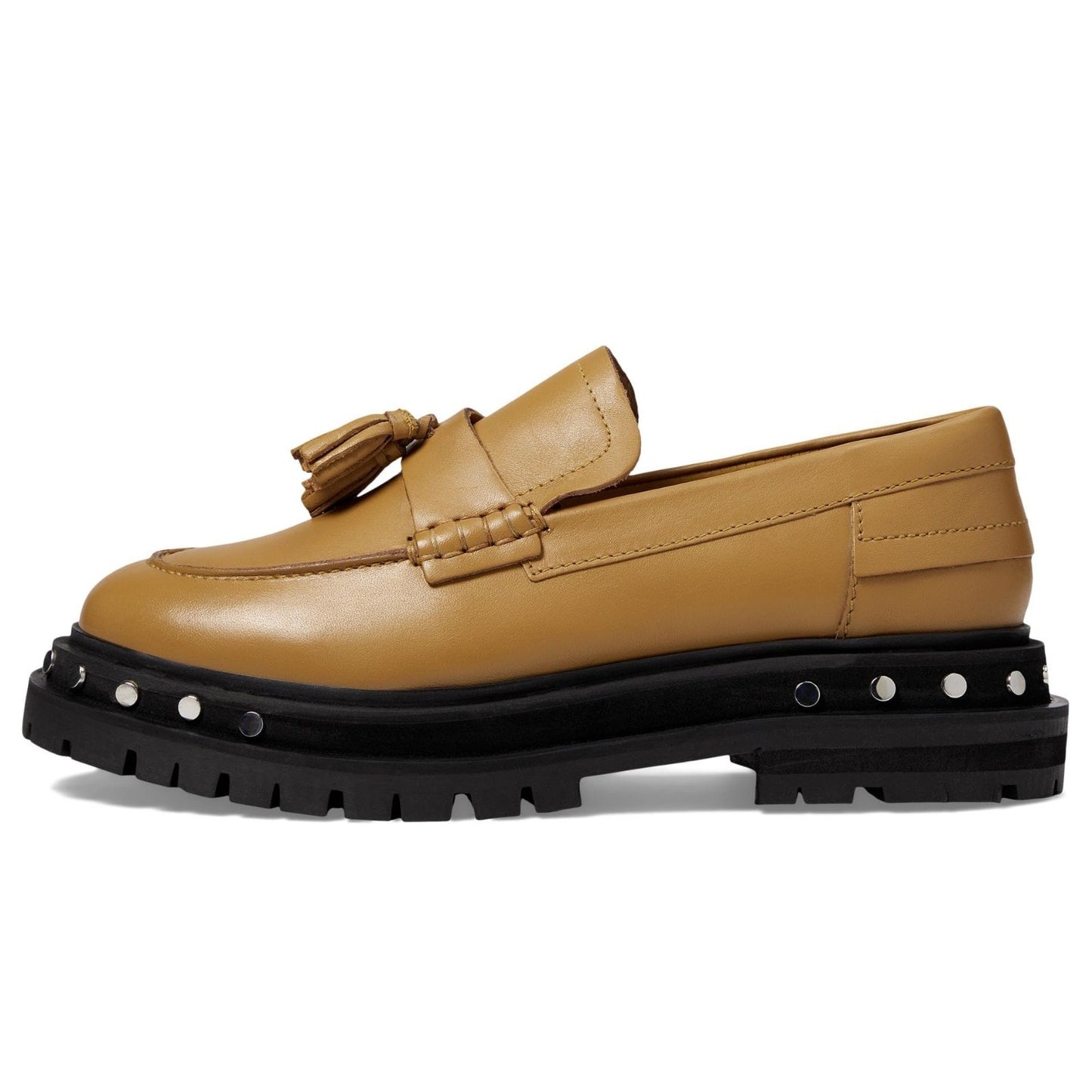 Free People Teagan Tassel Loafers for Women , Caramel Cafe, US 9.5 M