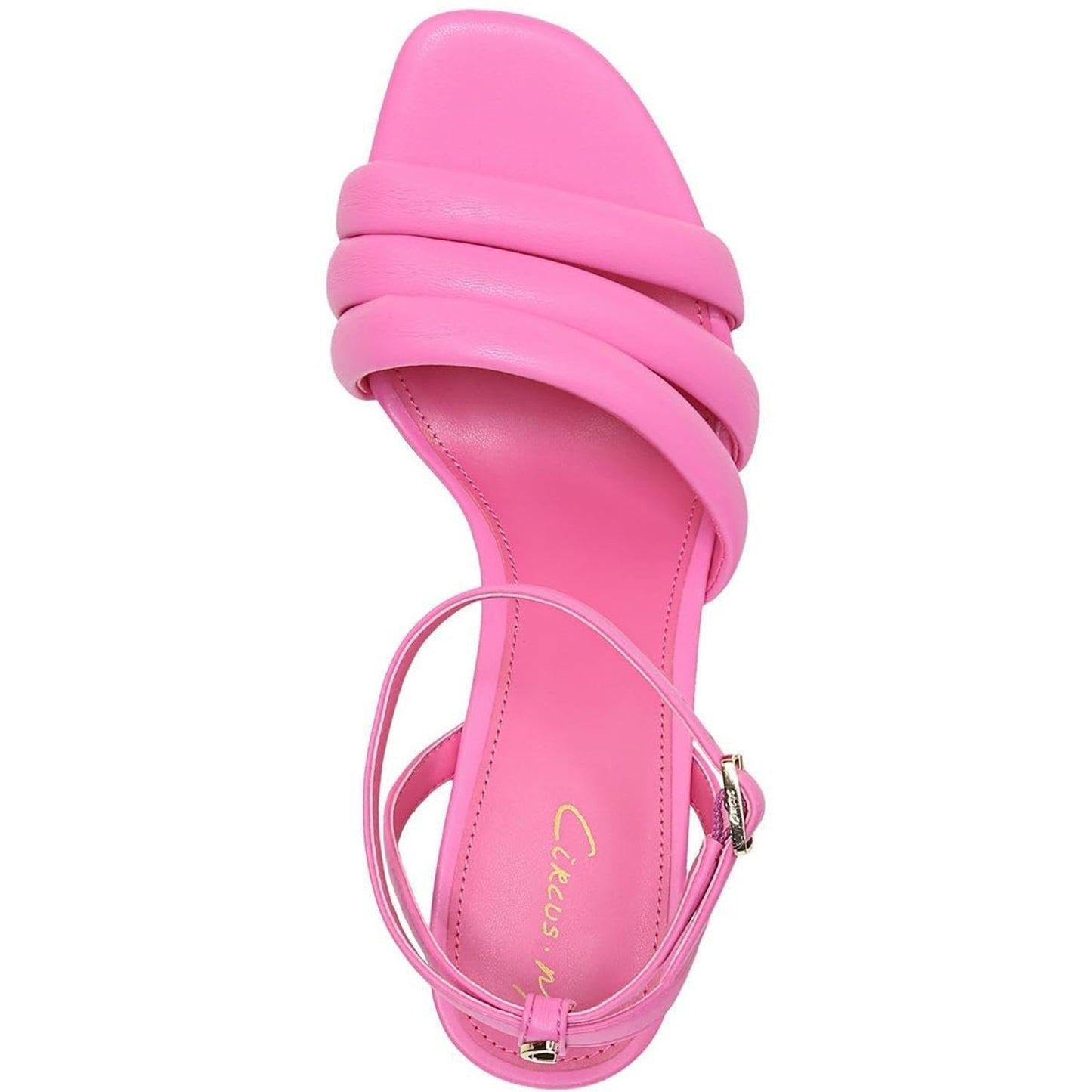 Circus by Sam Edelman Kit Dahlia Pink Suede Womens Heels Sandals Size 8.5 M