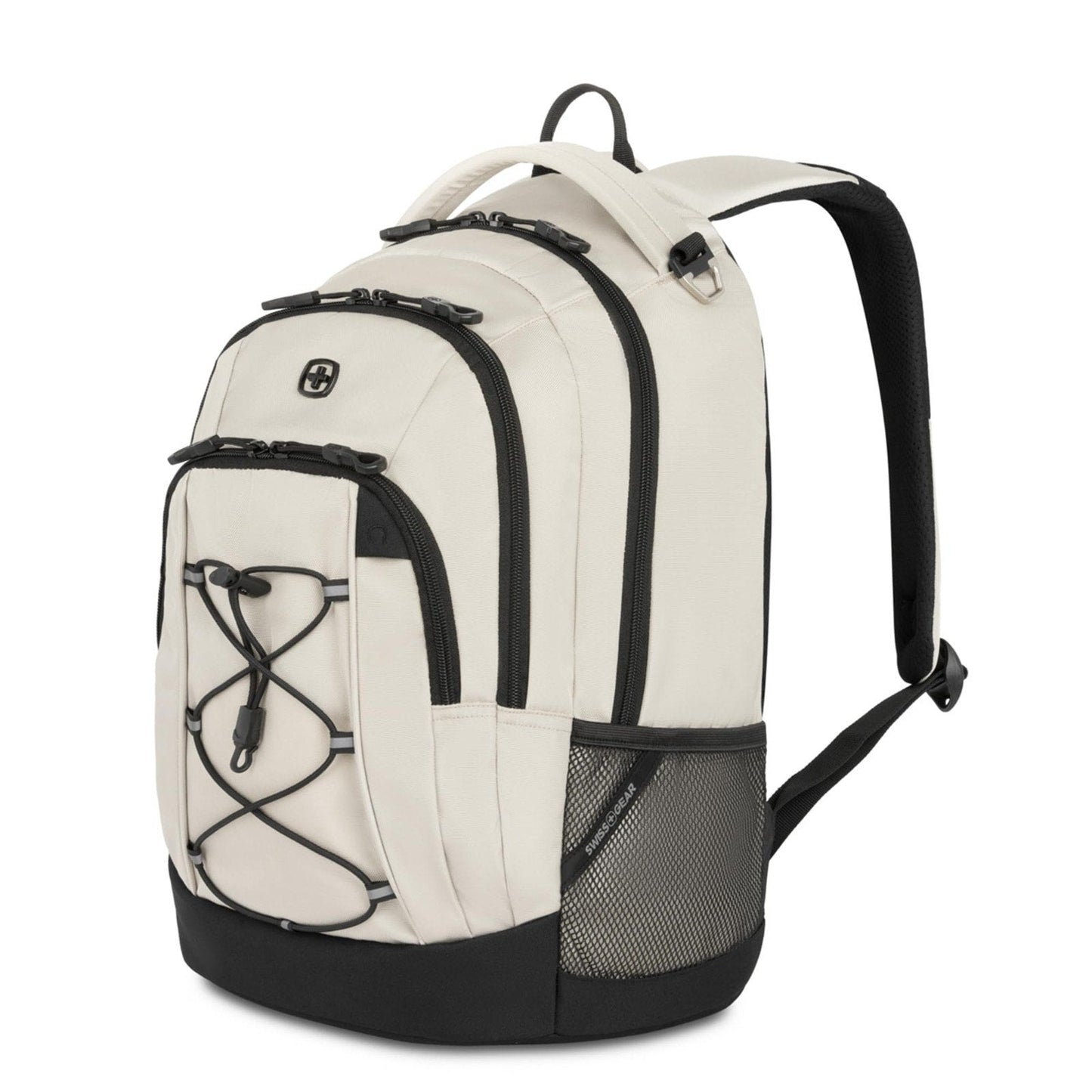 SwissGear 1186 Bungee Core Laptop Backpack 17 inch Cream/Black Special Edition SWISSGEAR