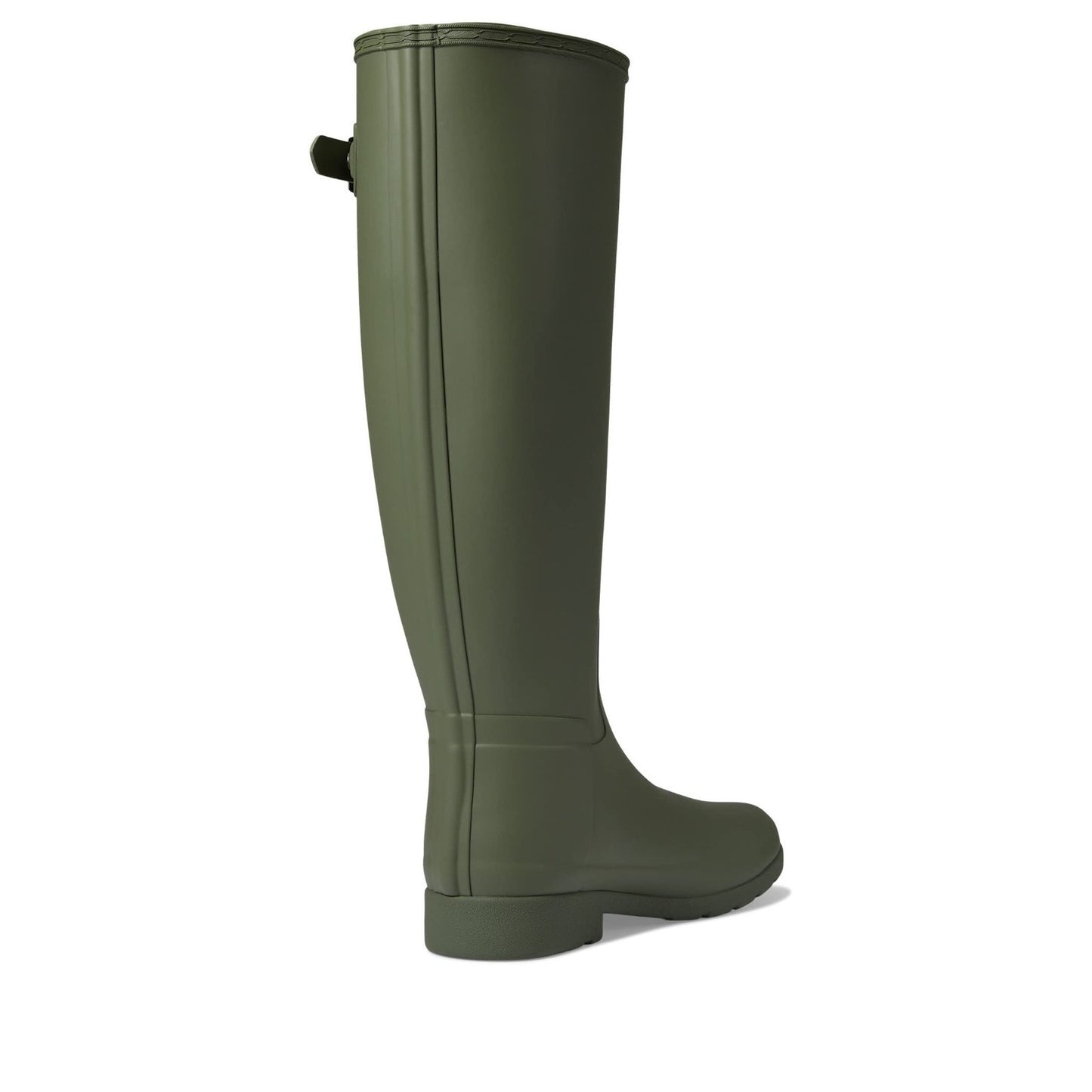 Hunter Original Tall Women's Waterproof Rain Boot Logo Backstrap Lichen Green 11