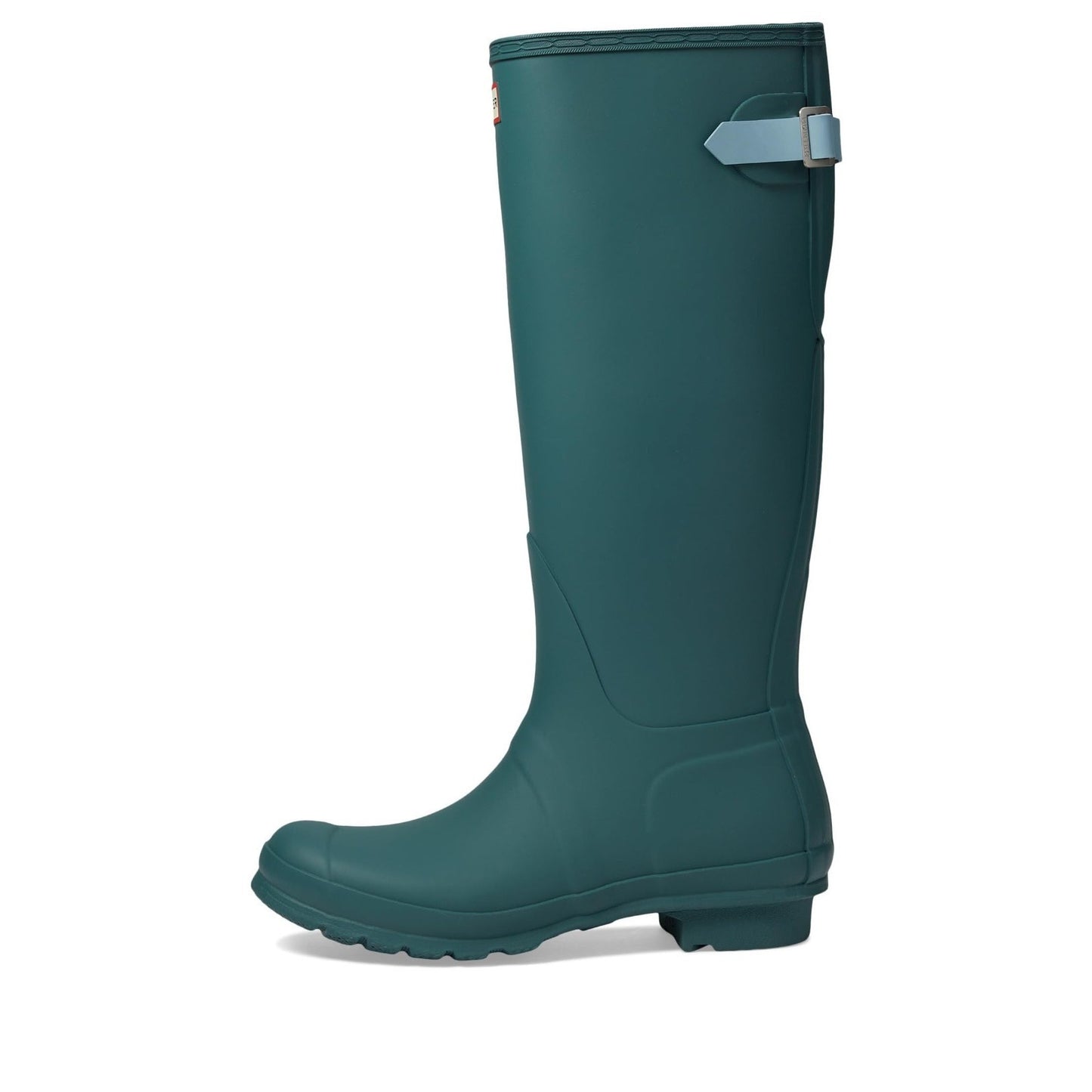 Hunter Original Tall Women's Boot Back Adjustable Teal Tempo/Shifting Blue 8 M