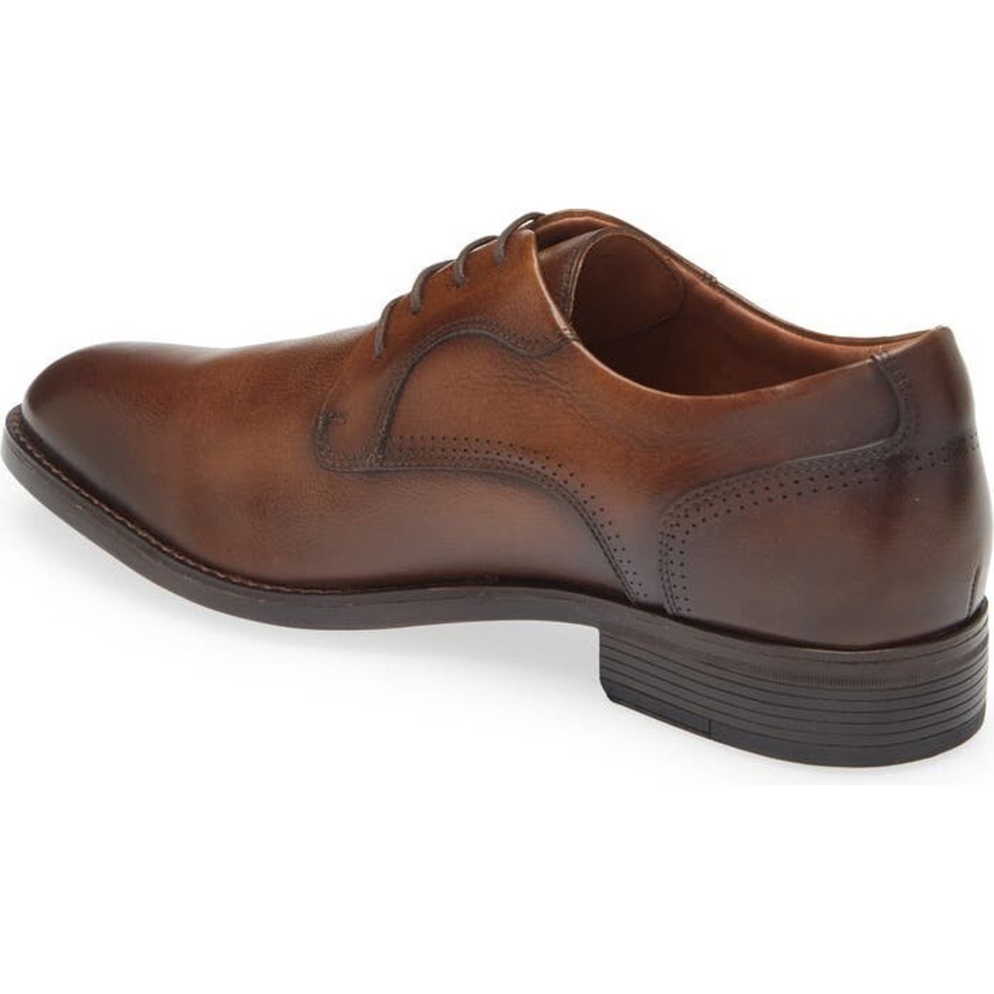 Johnston & Murphy Hawthorn Plain Toe Oxford Tan Leather Men's Size 12 M