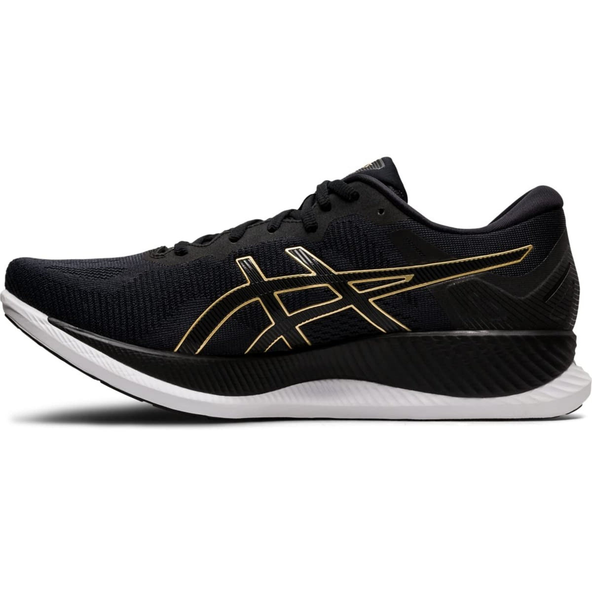 Asics GlideRide Men's running shoes Black/Pure Gold size 13 M
