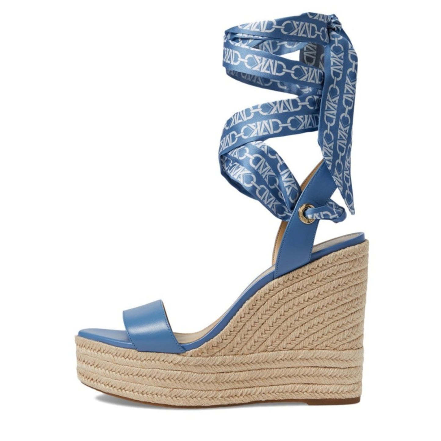 Michael Kors Esme Women Wedge Espadrille French Blue 9.5 M