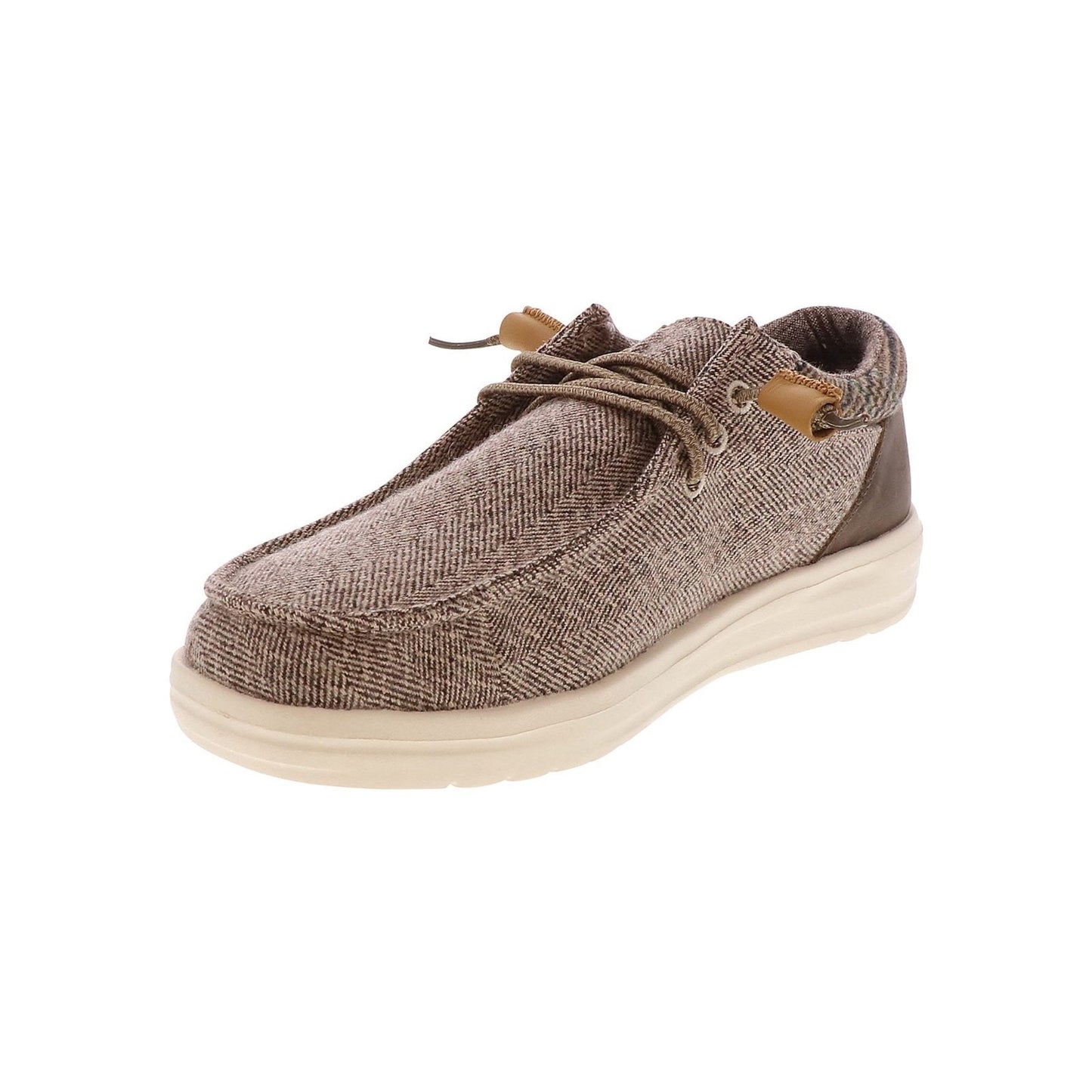 Heydude Wally Grip Wool Casual Shoe Tan SIZE 12 M