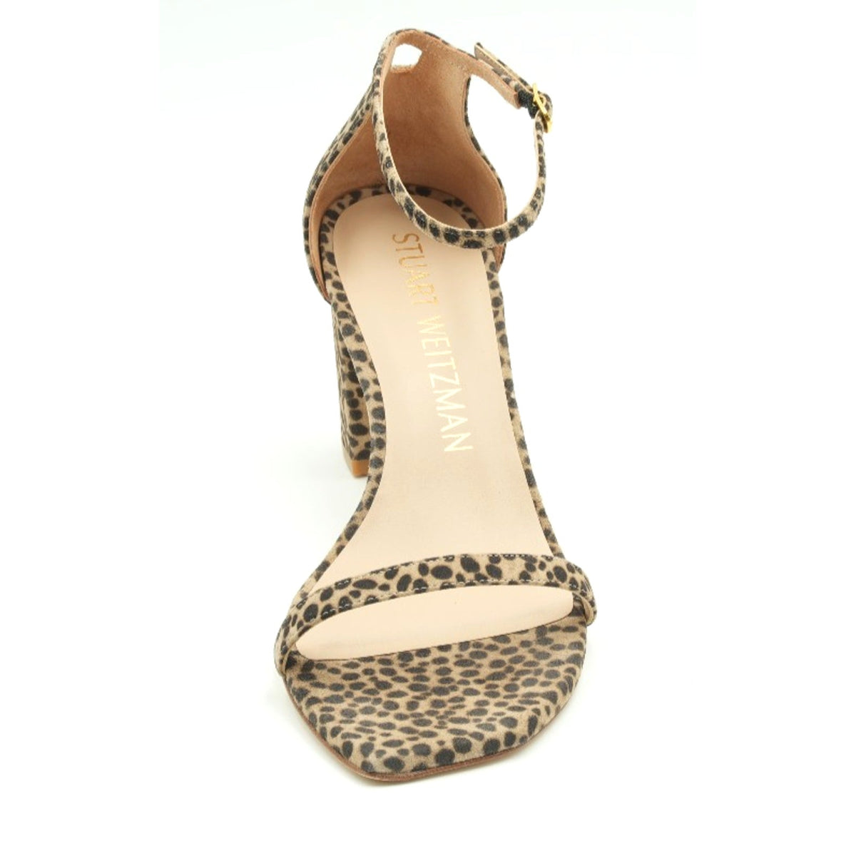 Stuart Weitzman Amelina Block sandal leopard print Size 9