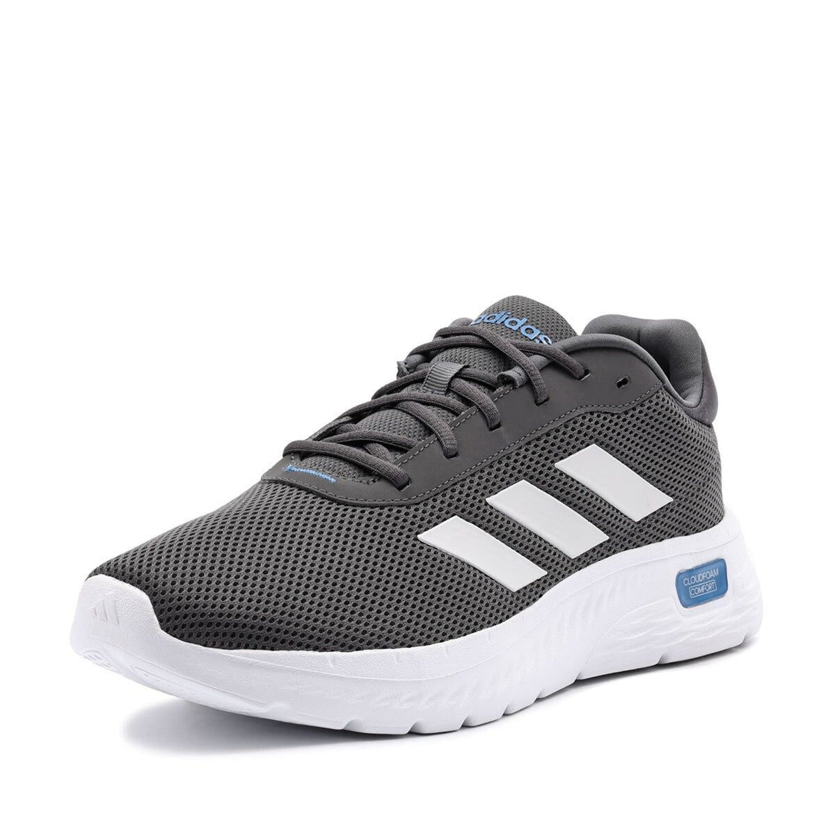 adidas Cloudfoam Comfy Low Men’s Sneakers Shadow Grey Size 10