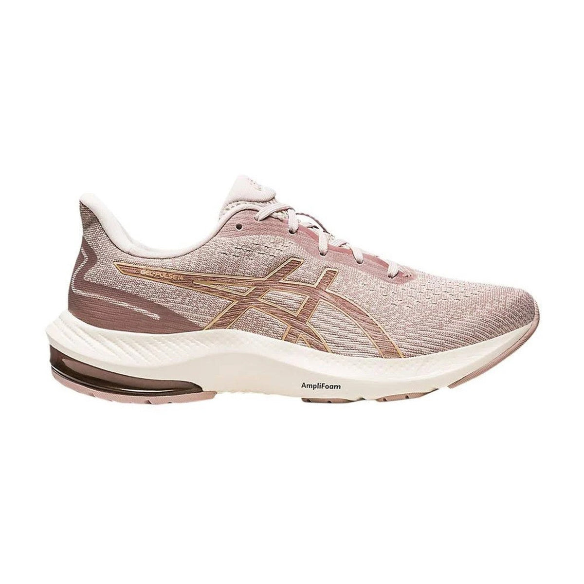 ASICS Women's Gel-Pulse 14 Running Shoes, Size 8 M US , Mineral Beige/Champagne