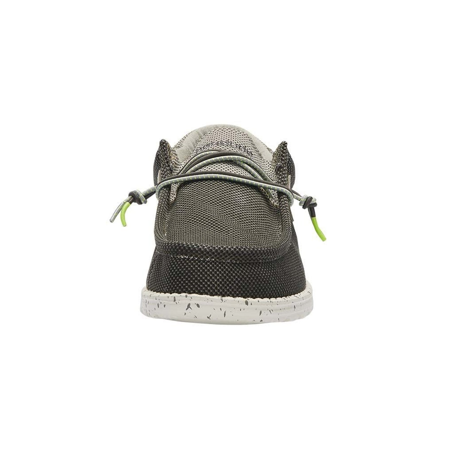 Heydude Wally Hawk Wool Casual slip on Shoes Green SIZE 8 M