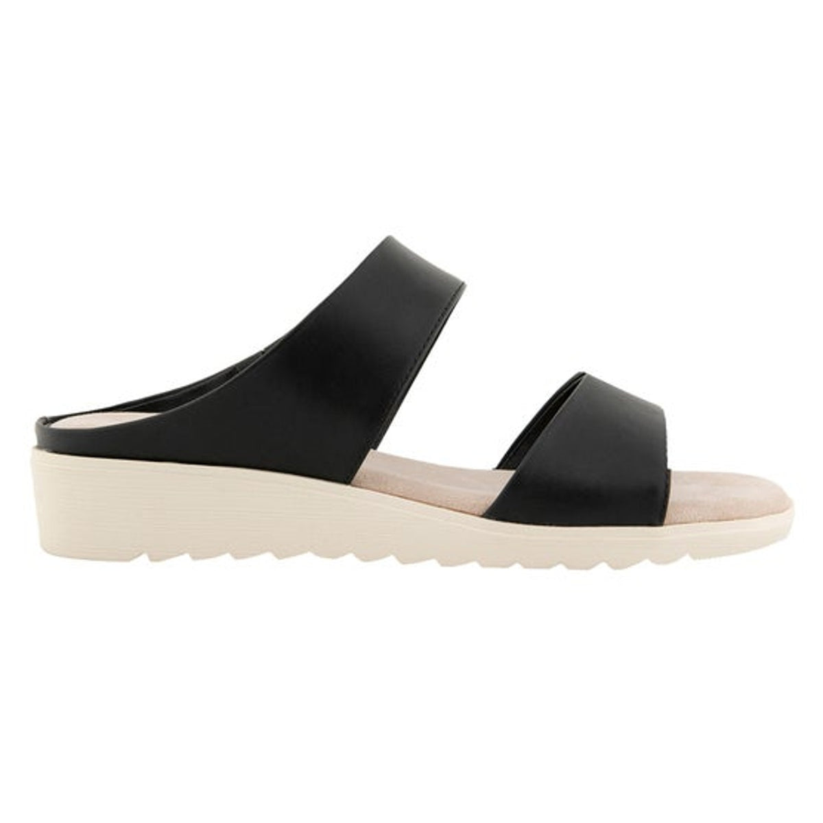 Kensie Women's Endy Comfort Slide Sandals Black Size 7 M
