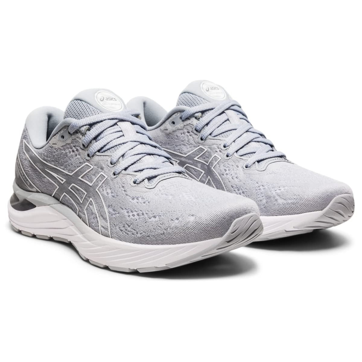 ASICS Women's Gel Cumulus 23 Running Shoes, Piedmont Grey/White 9.5 M