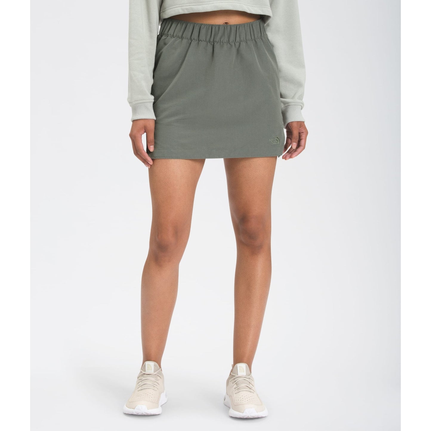 The North Face Women's Class V Skort Agave Green LG /REG