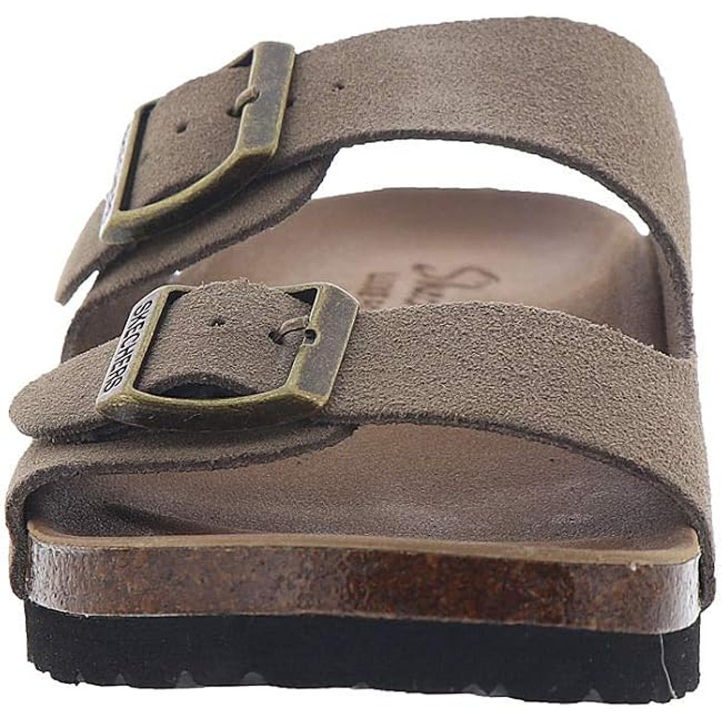 Skechers Luxe Foam Relaxed Fit Women's Sandals Taupe Granola Size 10 M