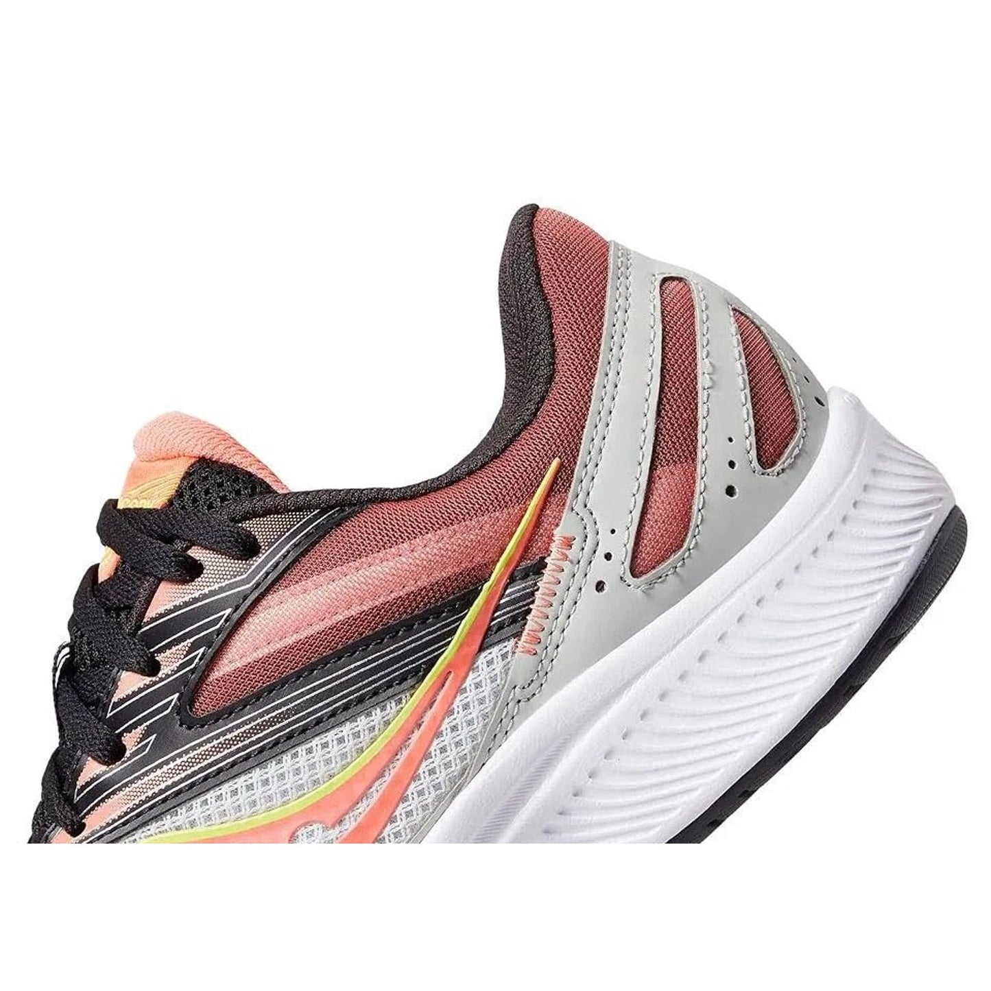 Saucony Cohension 15 Womens Shoes Size 7.5, Color: Fog/Sunstone Vert